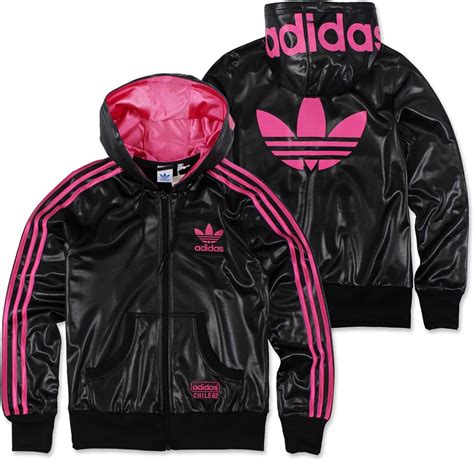 adidas black pink jacke chile 62 schwarz|Adidas Chile 62.